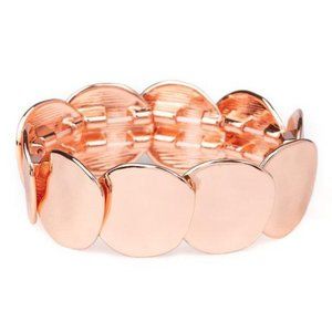 Disc Disco Copper Bracelet